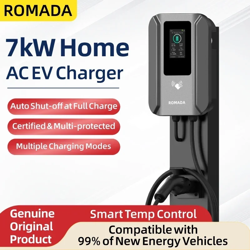 Wallbox Ev - ROMADA AC 7KW – stacja ładowania