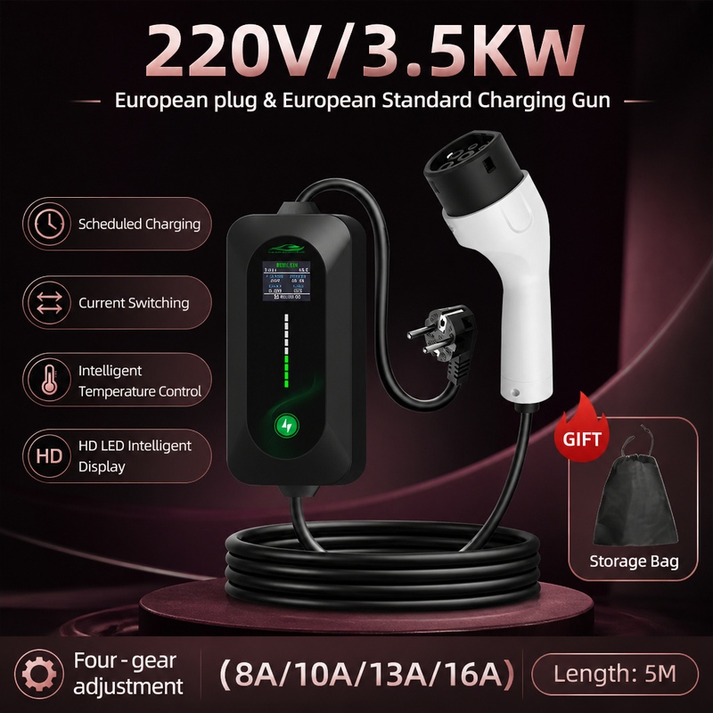 ROMADA 3,5 kW – przenośna łado – Ev Charging Cable recenzja i cena